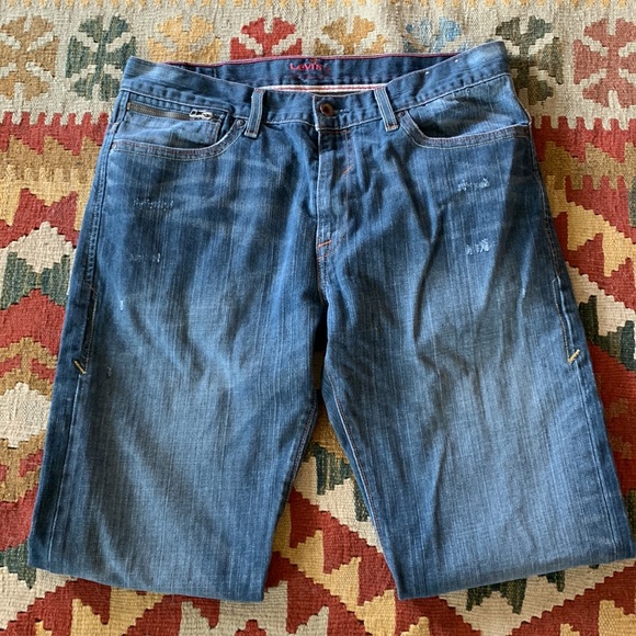 RARE Style LEVIS RED JEANS - Picture 6 of 8